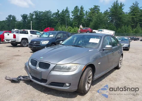 2011 BMW 328I xDrive из США, поврежденный, VIN WBAPK5C5XBA660313